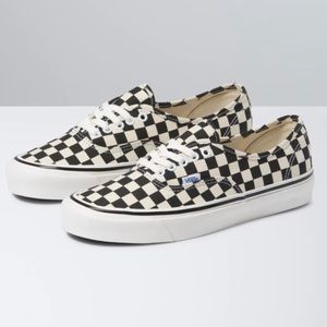 Checkered Vans
